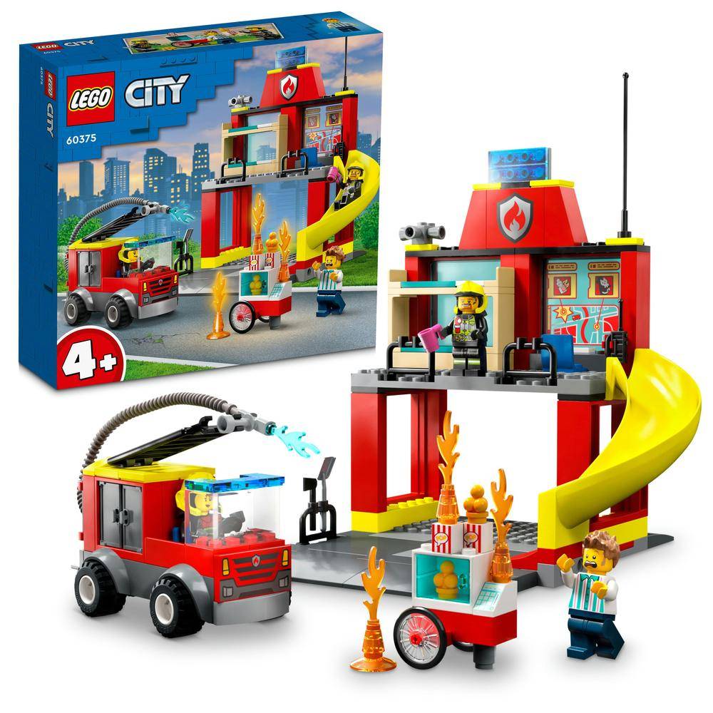LEGO® Hasičská stanice a auto