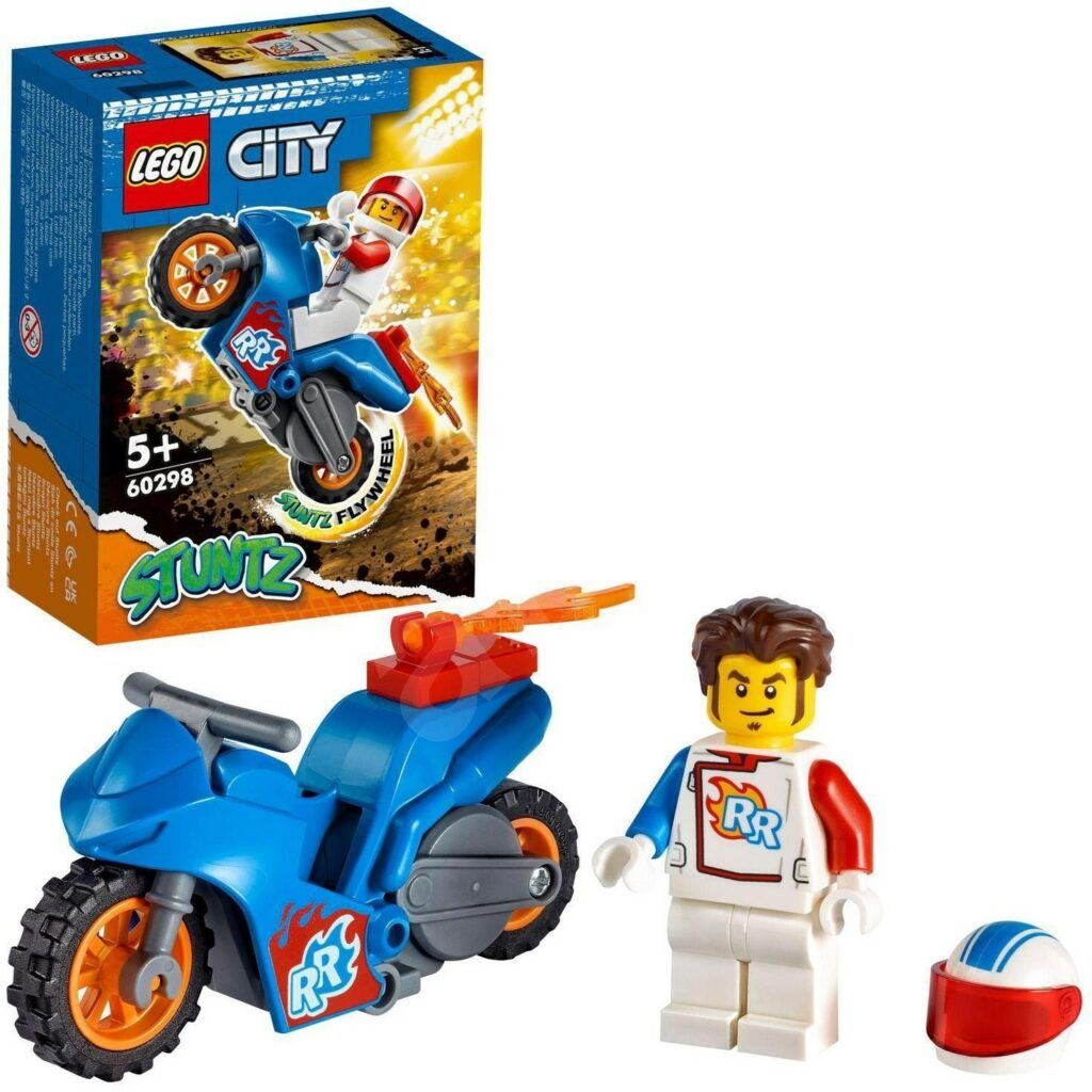 LEGO Kaskadérská motorka s raketovým