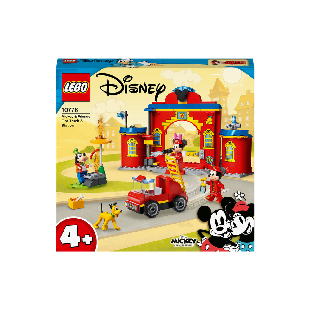 LEGO Hasičská stanice a auto Mickeyho