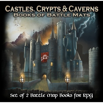 Loke Battle Mats Castles Crypts and Caverns