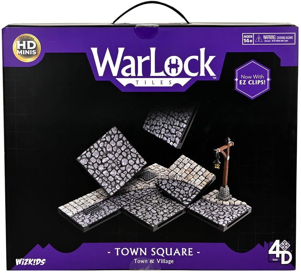 WizKids WarLock Dungeon Tiles: Town &
