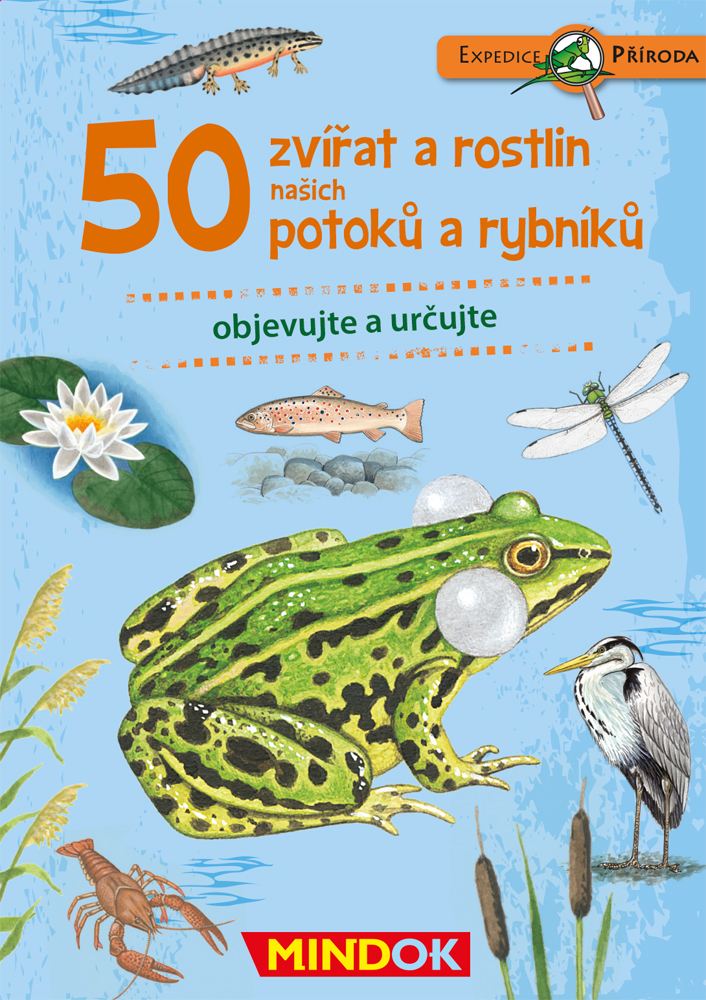 Mindok Expedice příroda: 50 zvířat a rostlin