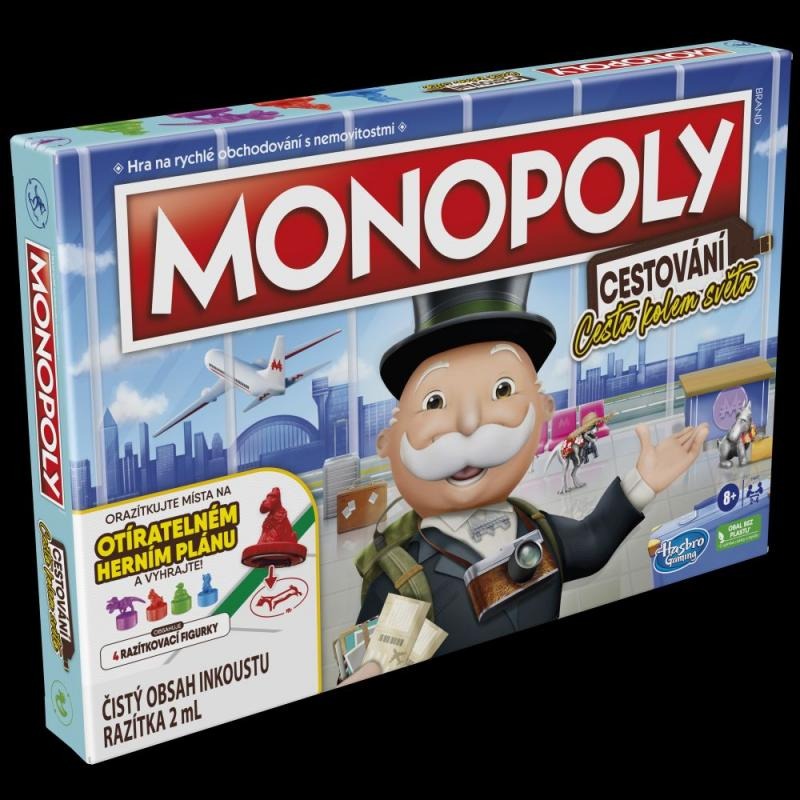 Hasbro Gaming Monopoly Cesta kolem