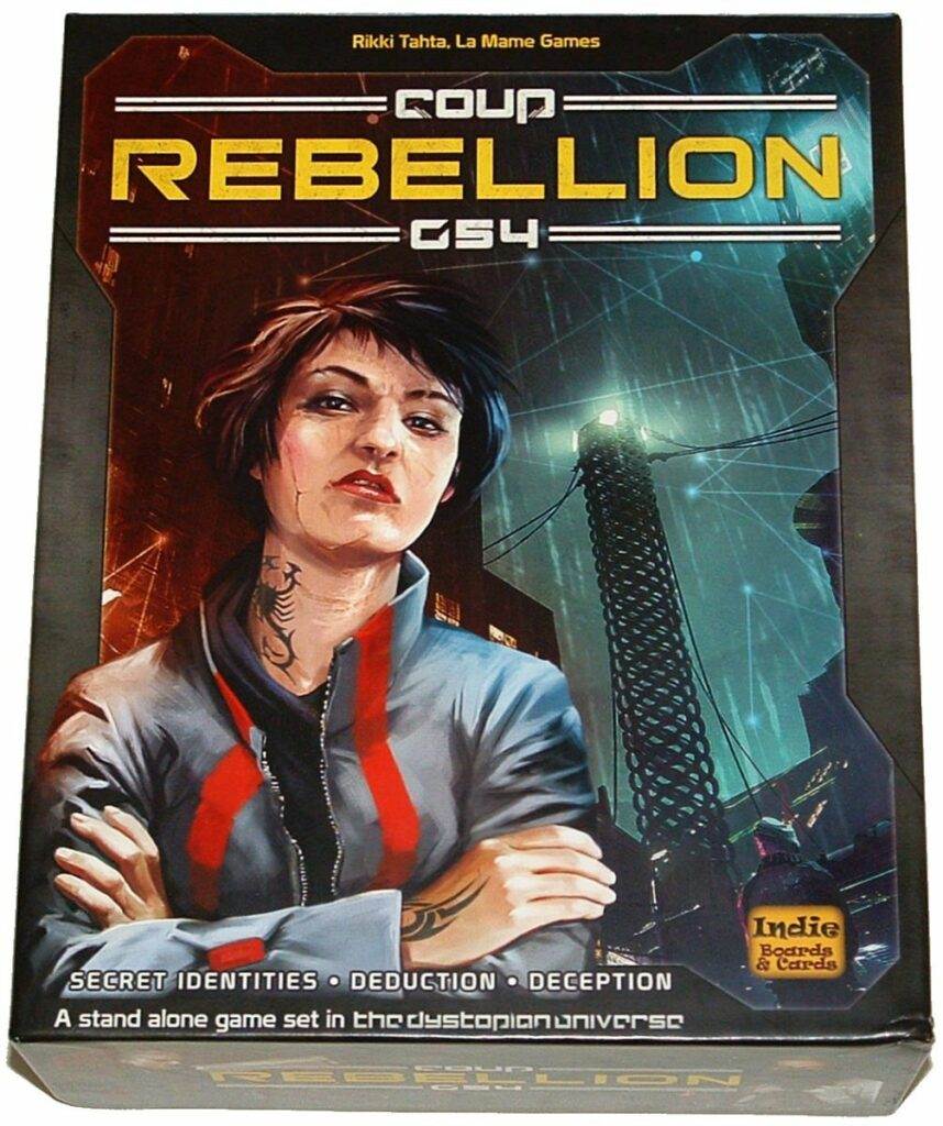 Indie Boards and Cards Coup: Rebellion
