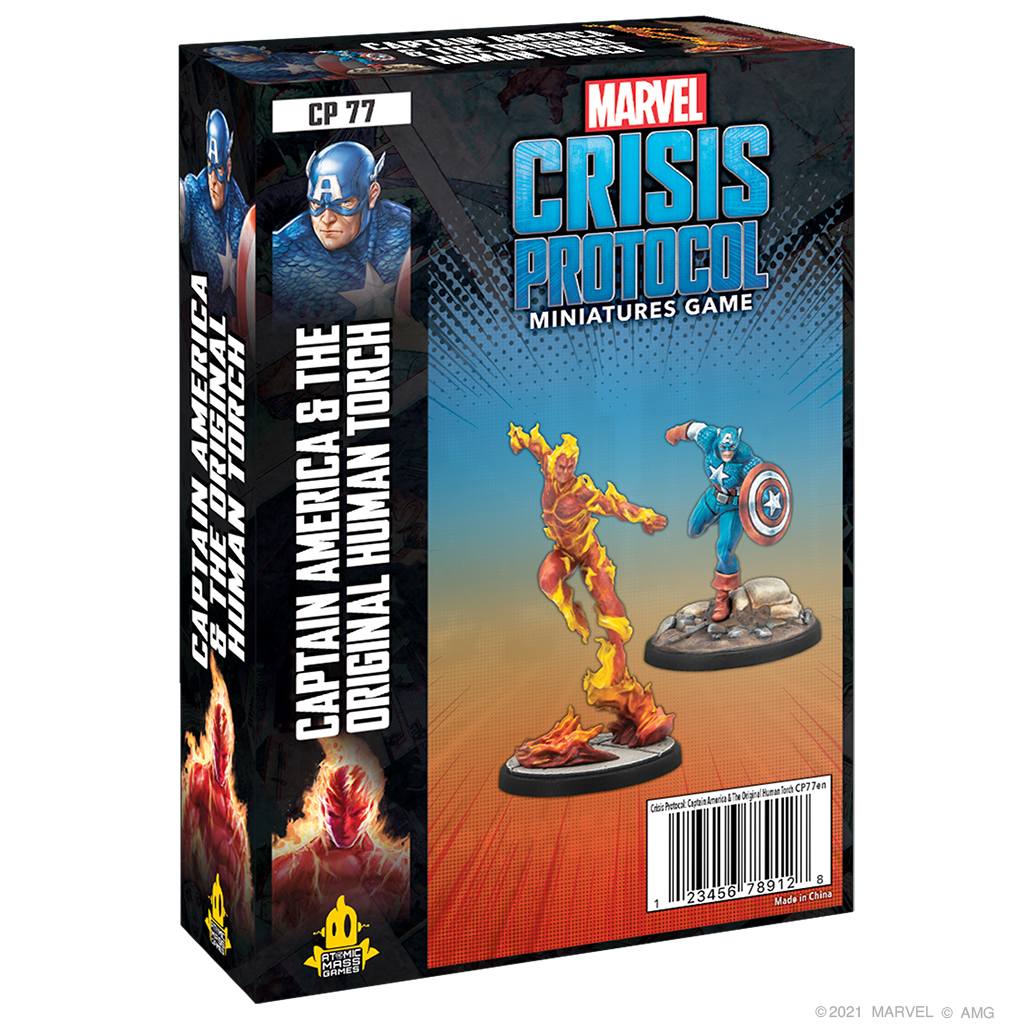 Atomic Mass Games Marvel Crisis Protocol Captain