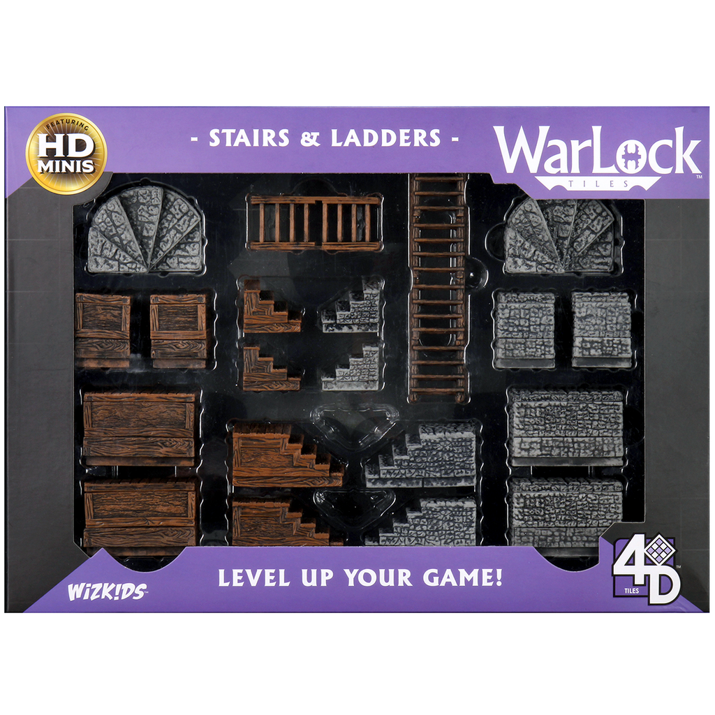 WizKids WarLock Dungeon Tiles: Stairs