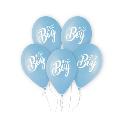 Balónky latexové It´s a Boy modré