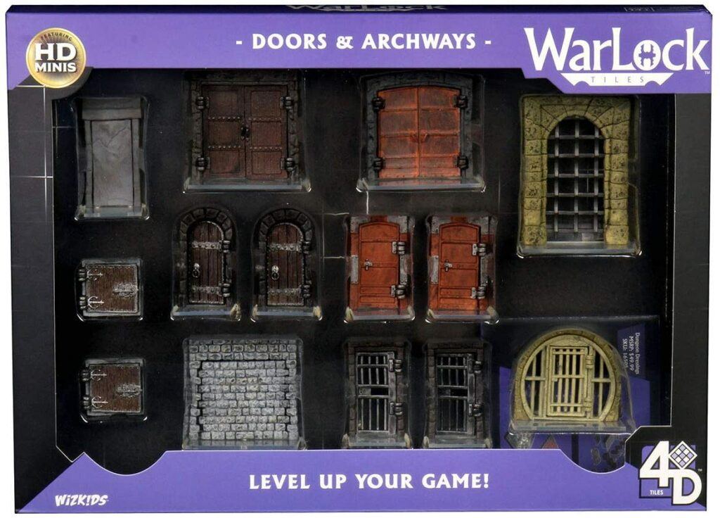 WizKids WarLock Dungeon Tiles: Doors