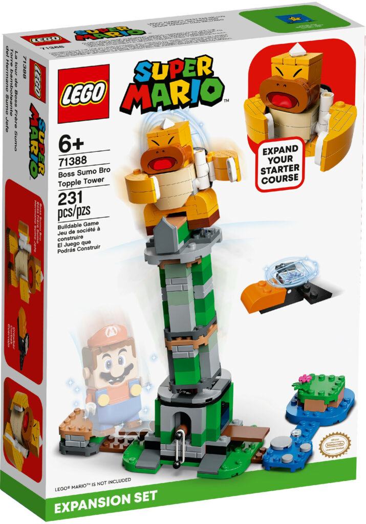 LEGO Boss Sumo Bro a padající věž