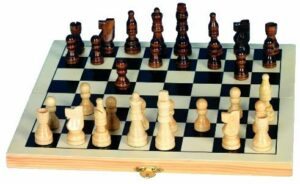 Piatnik Šachy dřevěné