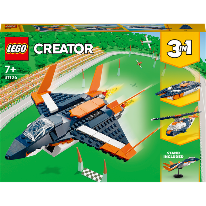 LEGO Nadzvukový tryskáč
