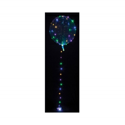 Balónek bublina s LED barevným