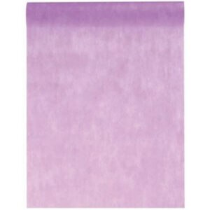 Šerpa stolová netkaná textilie fialová 30 cm