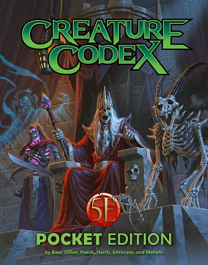 Paizo Publishing Creature Codex (5E)