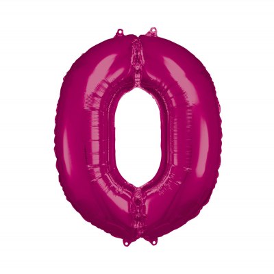 Balónek fóliový 88 cm číslo