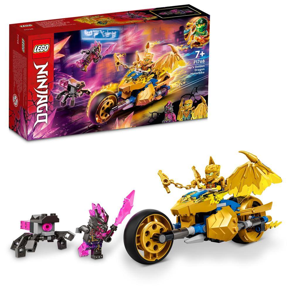 LEGO® Jayova zlatá dračí motorka