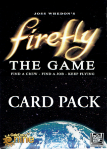 Gale Force Nine Firefly The Game: