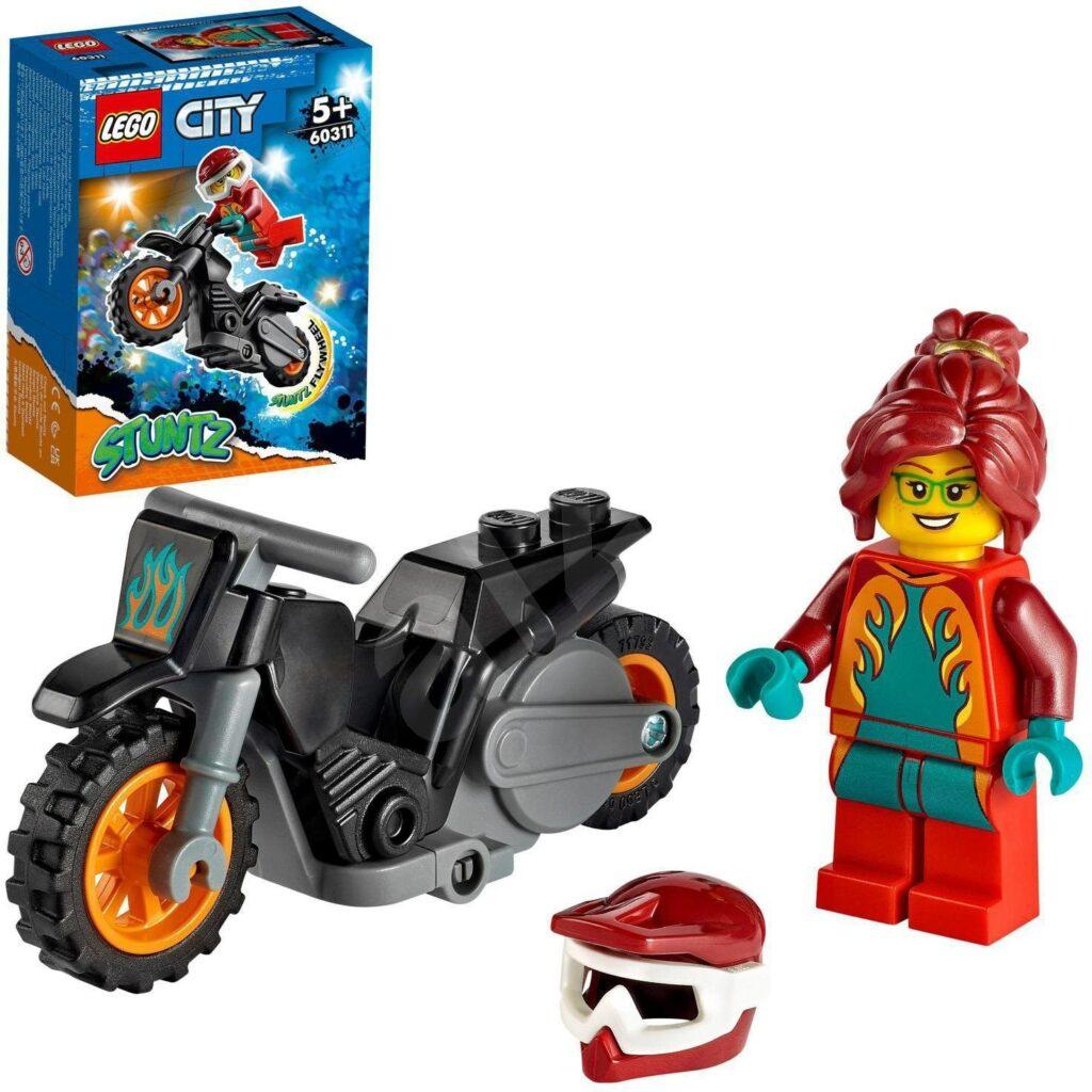 LEGO Ohnivá kaskadérská motorka