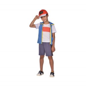 Kostým dětský Pokémon Ash 6-8