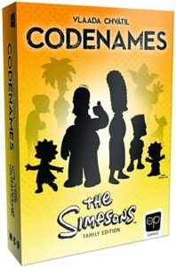 USAopoly Codenames: The Simpsons Family