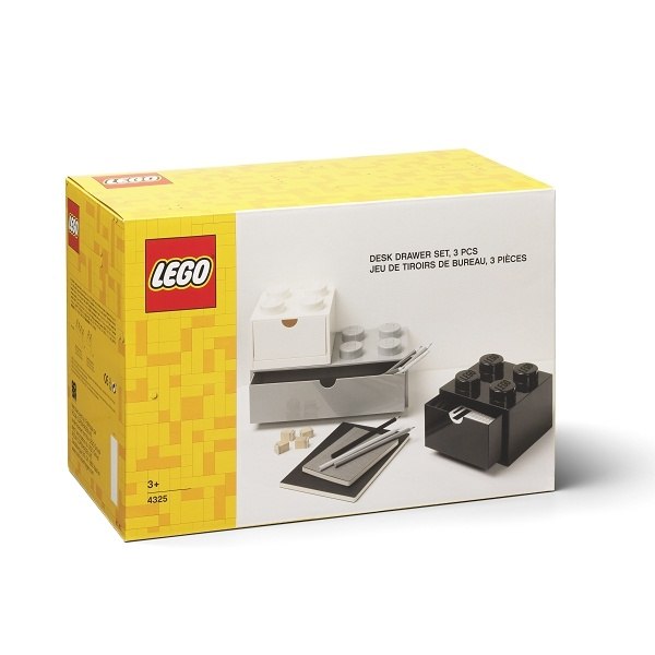 LEGO Storage LEGO stolní boxy se zásuvkou Multi-Pack 3