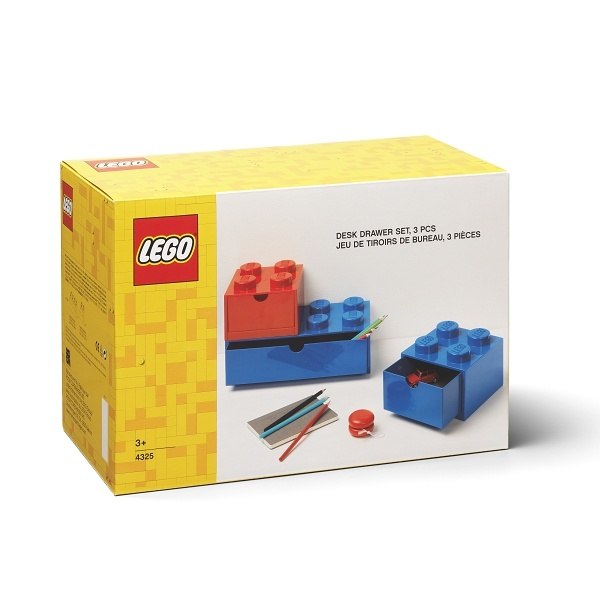 LEGO Storage LEGO stolní boxy se zásuvkou Multi-Pack