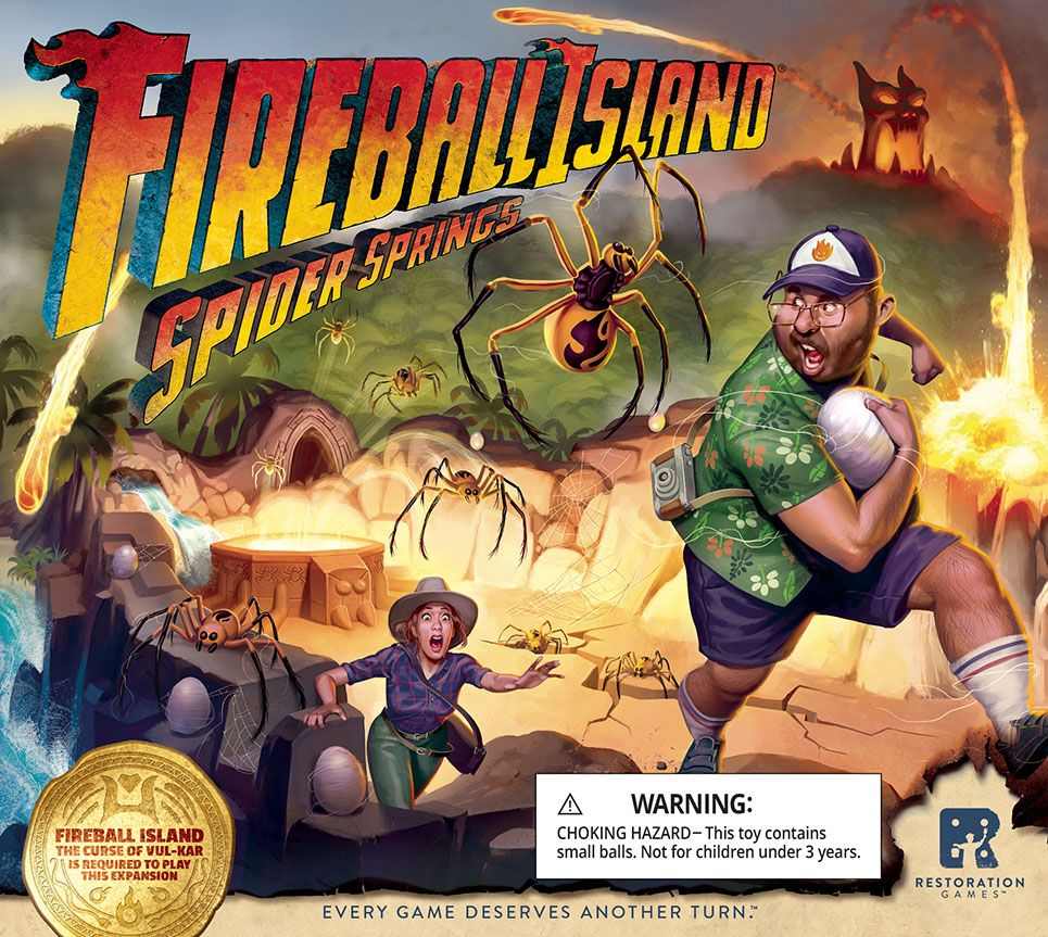 Restoration Games Fireball Island - Spider