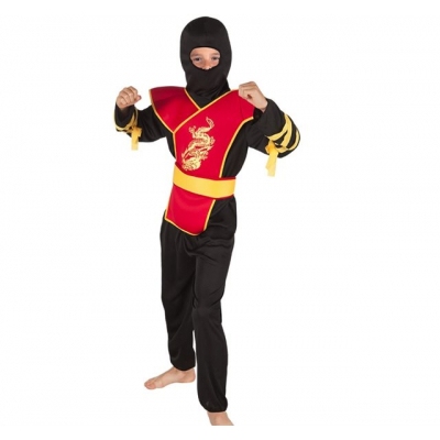 Kostým dětský ninja vel.4-6