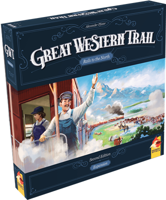 eggertspiele Great Western Trail: Rails to the