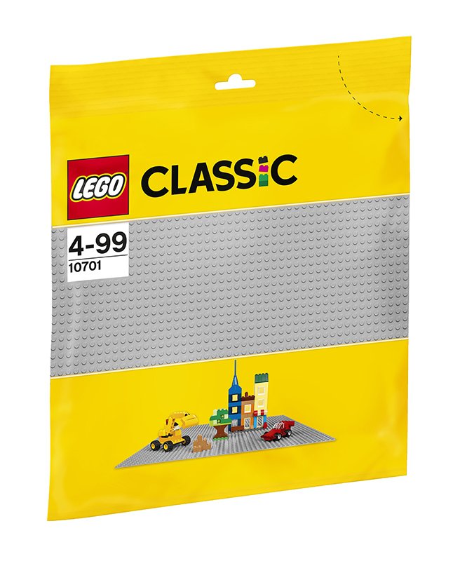 LEGO Šedá podložka na