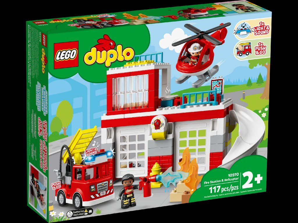 LEGO® Hasičská stanice a vrtulník