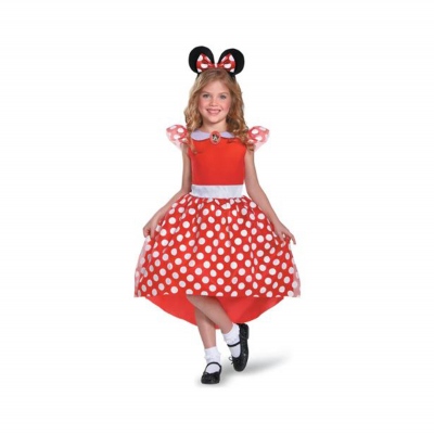 Kostým dětský Minnie Mouse vel.3-4