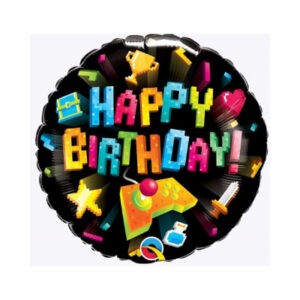 Balónek fóliový Happy Birthday