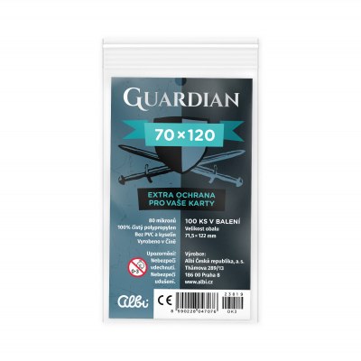 Obaly na karty Guardian pro karty 70 ×