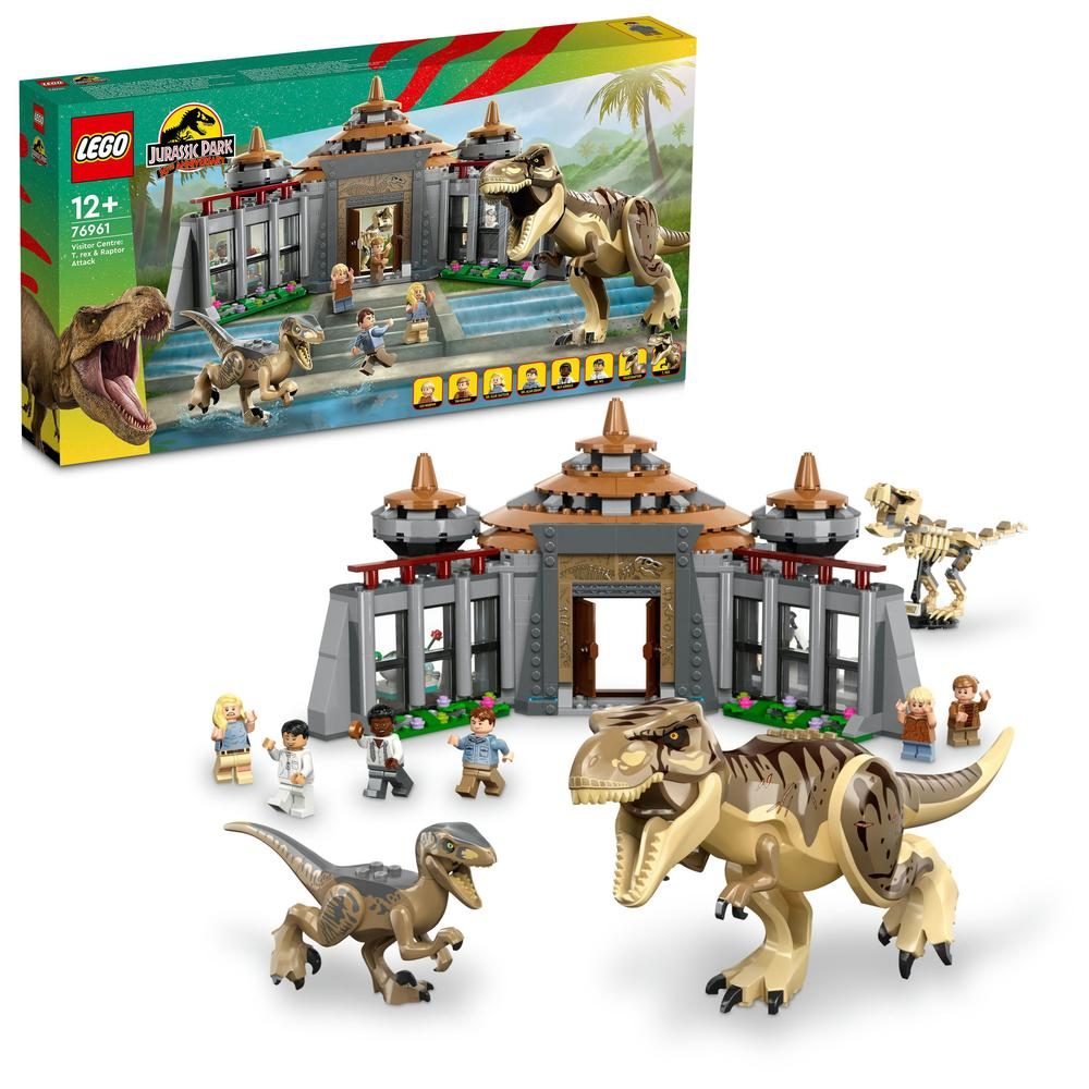LEGO® Návštěvnické centrum: útok T-rexe